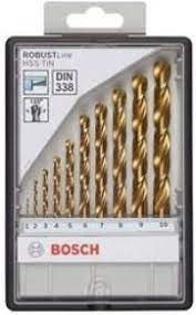 BOSCH ROBUST WIERT. DO MET. HSS-TIN 135* 10szt