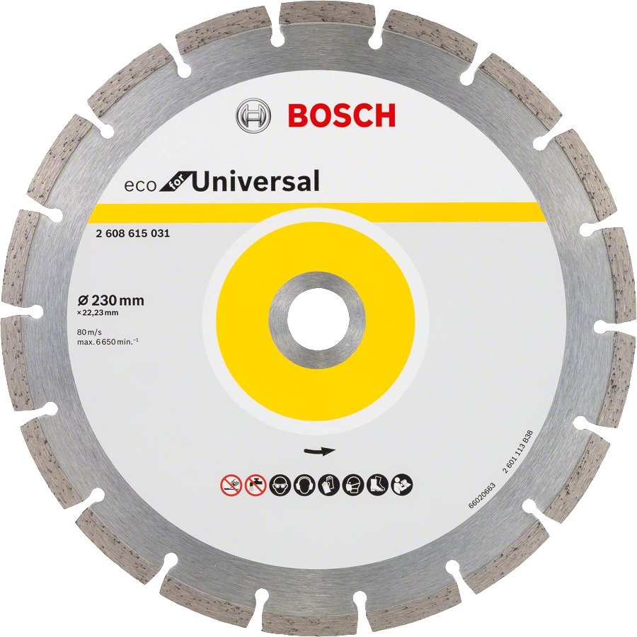 BOSCH TARCZA DIAM. ECO SEGM. 230 /22,23