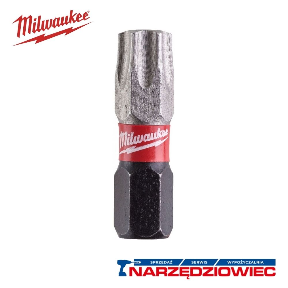 MILWAUKEE BIT SHOCKWAVECD TX40 25MM-25 SZT